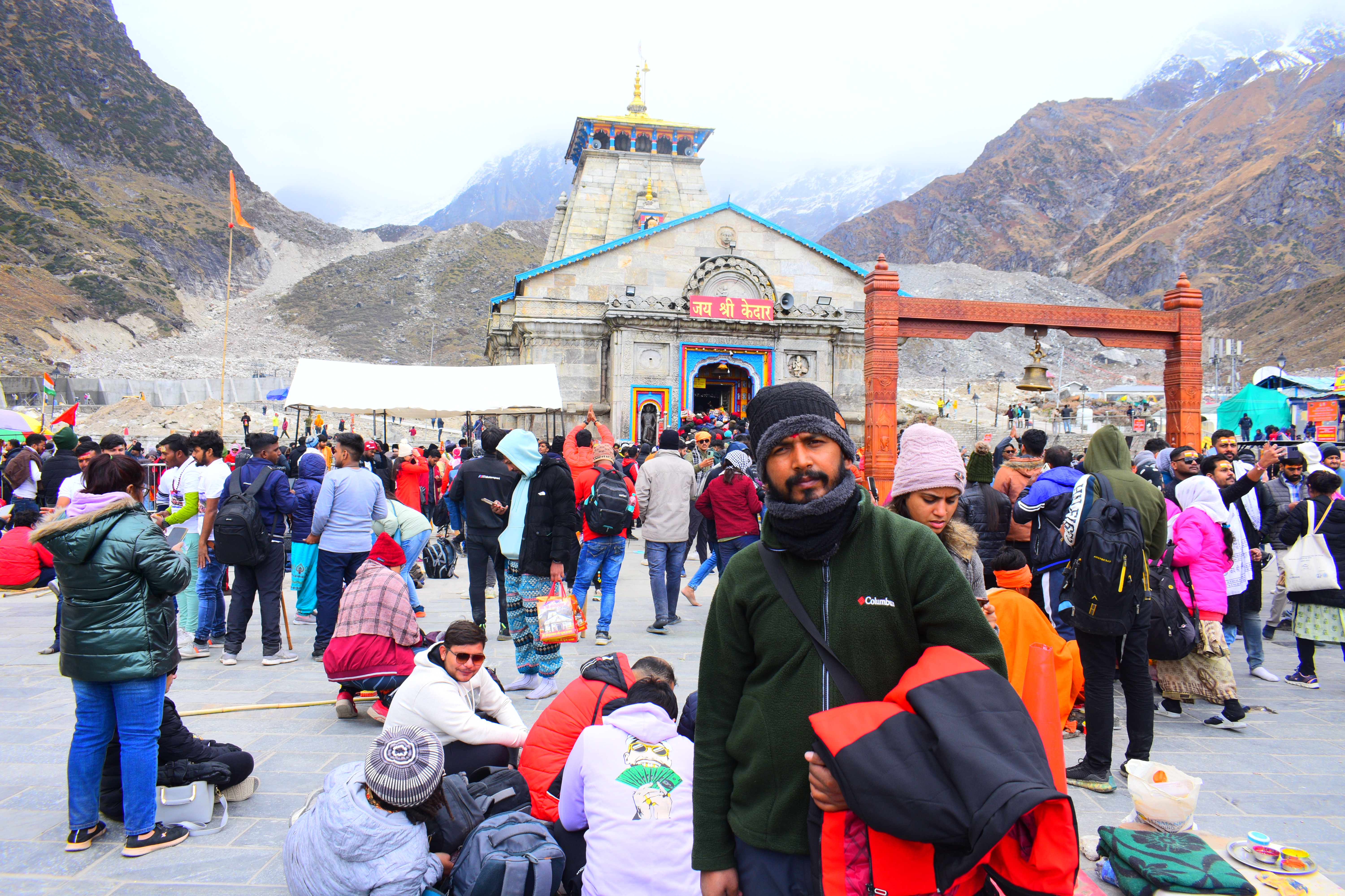 Community gathering at Shiva Jan Seva Kendra